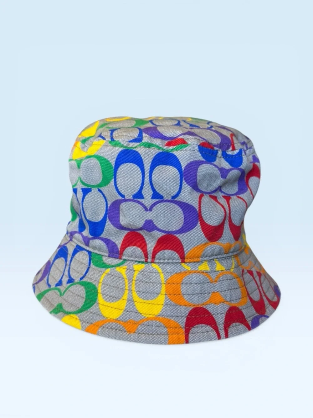 Coach Rainbow Signature Bucket Hat - Picture 2 of 5